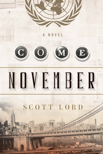 Come November book cover by Scott Lord