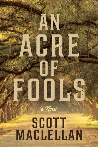 AN ACRE OF FOOLS: A Novel book cover by Scott MacLellan
