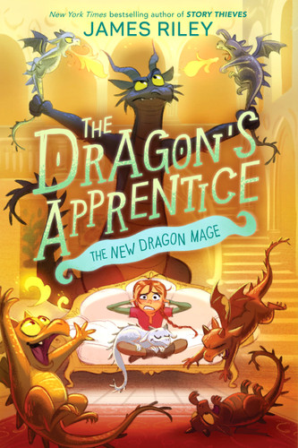 The New Dragon Mage (The Dragon's Apprentice) book cover by James Riley