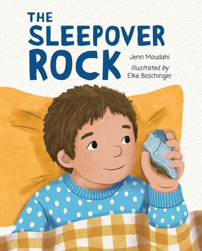 The Sleepover Rock book cover by Jenn Moudahi