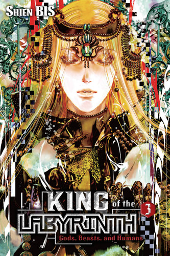 King of the Labyrinth, Vol. 3 (light novel): Gods, Beasts, and Humans (King of the Labyrinth (light novel) #3) book cover by Shien BIS