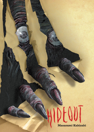 Hideout book cover by Masasumi Kakizaki