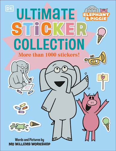 Elephant and Piggie Ultimate Sticker Collection book cover by DK