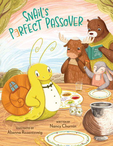 Snail's Perfect Passover book cover by Nancy Churnin