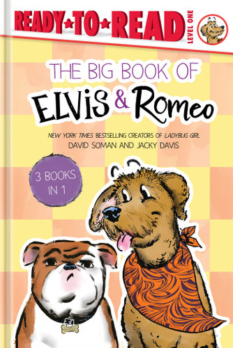 The Big Book of Elvis & Romeo: Elvis & Romeo Go to Dog School; Elvis & Romeo Visit the Vet; Elvis & Romeo and the New Stuffie (An Elvis & Romeo Book) book cover by David Soman, Jacky Davis