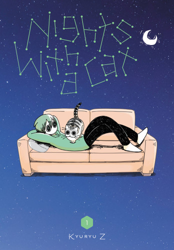 Nights with a Cat, Vol. 1 (Nights with a Cat #1) book cover by Kyuryu Kyuryu Z