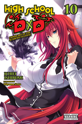 High School DxD, Vol. 10 (light novel): Lionheart of the Academy Festival (High School DxD (light novel) #10) book cover by Ichiei Ishibumi