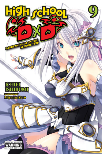 High School DxD, Vol. 9 (light novel): Pandemonium on the School Trip (High School DxD (light novel) #9) book cover by Ichiei Ishibumi