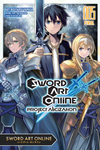 Sword Art Online: Project Alicization, Vol. 5 (manga) (Sword Art Online: Project Alicization #5) book cover by Reki Kawahara