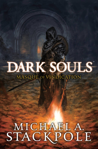 Dark Souls: Masque of Vindication book cover by Michael Stackpole
