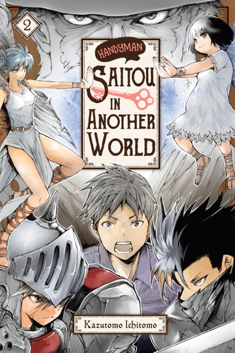 Handyman Saitou in Another World, Vol. 2 (Handyman Saitou in Another World #2) book cover by Kazutomo Ichitomo