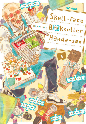 Skull-face Bookseller Honda-san, Vol. 1 (Skull-face Bookseller Honda-san #1) book cover by Honda