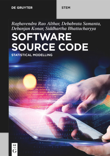 Software Source Code: Statistical Modeling (De Gruyter STEM) book cover by Raghavendra Rao Althar, Debabrata Samanta, Debanjan Konar, Siddhartha Bhattacharyya