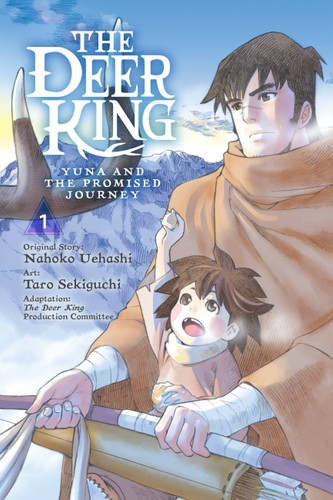 The Deer King, Vol. 1 (manga): Yuna and the Promised Journey (The Deer King (manga) #1) book cover by Nahoko Uehashi