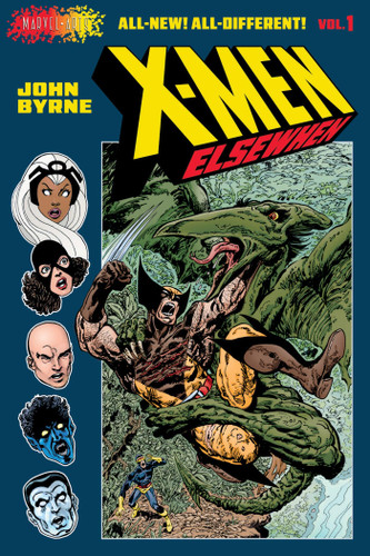 X-Men: Elsewhen (Volume 1 of 3): A Graphic Novel (Marvel Arts) book cover by John Byrne