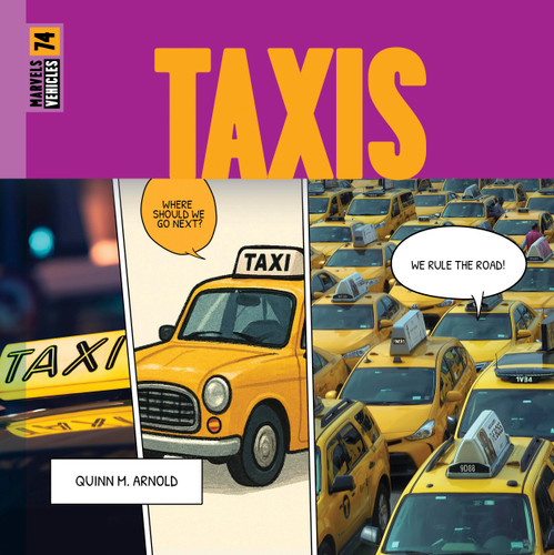 Taxis (Marvels) book cover by Quinn M. Arnold