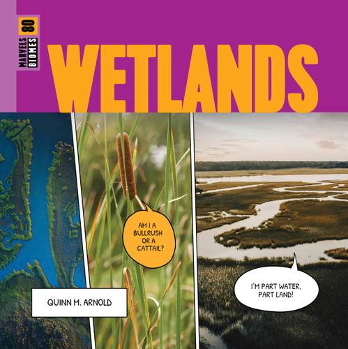 Wetlands (Marvels) book cover by Quinn M. Arnold