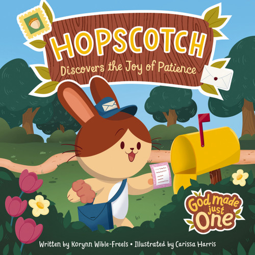 God Made Just One: Hopscotch Discovers the Joy of Patience: Learning to Slow Down and Pay Attention (God Made Just One) book cover by Korynn-Wible Freels