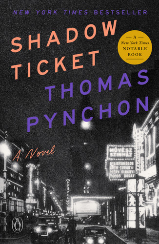 Shadow Ticket: A Novel book cover by Thomas Pynchon