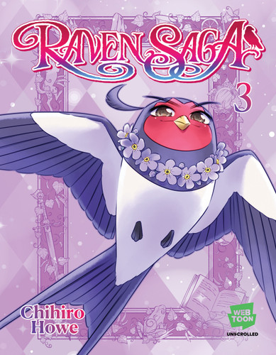 Raven Saga, vol. 3: A WEBTOON Unscrolled Graphic Novel book cover by 