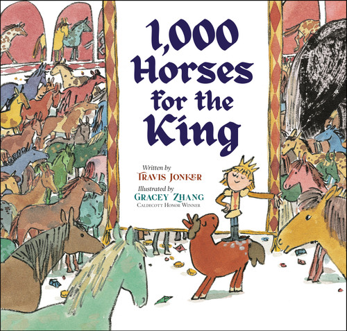 1,000 Horses for the King book cover by Travis Jonker