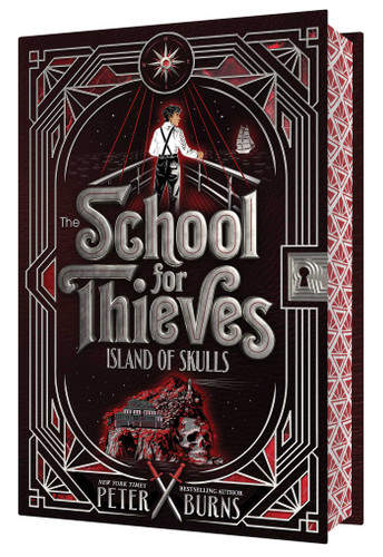 Island of Skulls (The School for Thieves) book cover by Peter Burns