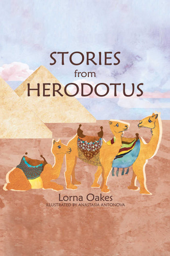 Stories from Herodotus book cover by Lorna Oakes