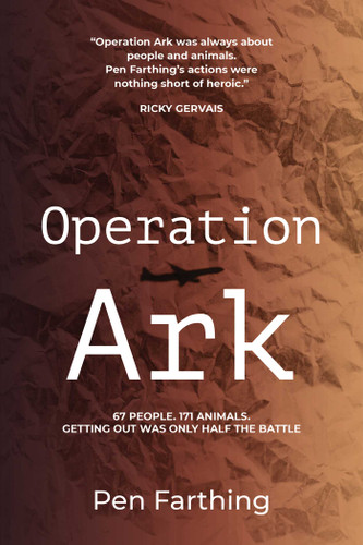 Operation Ark book cover by Pen  Farthing