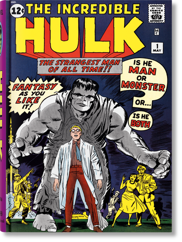 Marvel Comics Library. Hulk. 1962–1966 (Bibliotheca Universalis) book cover by Wolk, Douglas