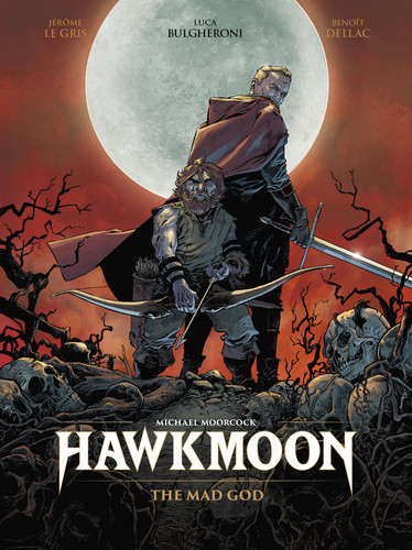 Hawkmoon: The Mad God book cover by Jerome Le Gris