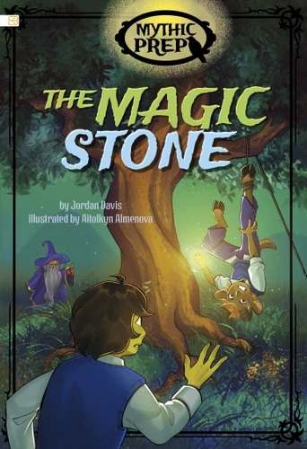 The Magic Stone (Spark Decodables: Mythic Prep) book cover by Jordan Davis