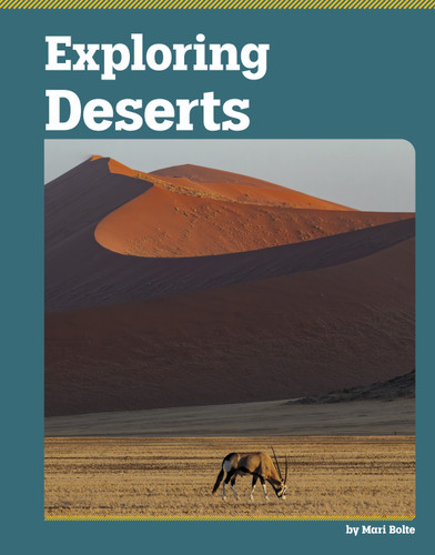 Exploring Deserts (Exploring Biomes) book cover by Mari Bolte