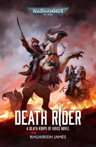 Death Rider (Warhammer 40,000) book cover by Rhuairidh James