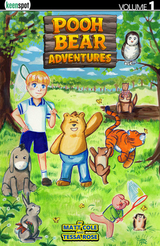 Pooh Bear Adventures Vol. 1 book cover by Matt Cole
