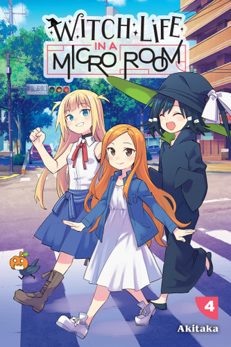 Witch Life in a Micro Room, Vol. 4 (Witch Life in a Micro Room #4) book cover by Akitaka