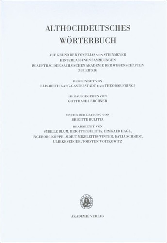 Band V: K-L, 15. Lieferung (liutbaga bis loskin) book cover by 