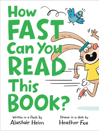 How Fast Can You Read This Book? book cover by Alastair Heim