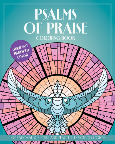 Psalms of Praise Coloring Book: Inspirational Scripture and Peaceful Designs to Color (Chartwell Deluxe Spredges Editions) book cover by Editors of Chartwell Books