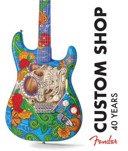 Fender Custom Shop: 40 Years book cover by Steve Pitkin