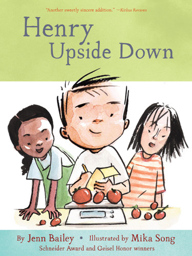 Henry Upside Down: Book 4 (Henry) book cover by Jenn Bailey