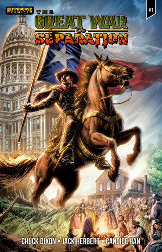The Great War of Separation #1 (The Great War of Separation) book cover by Chuck Dixon