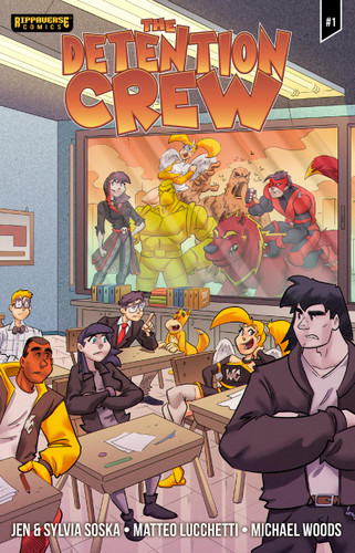 The Detention Crew Pt. 1 (The Detention Crew) book cover by Jen Soska, Sylvia Soska