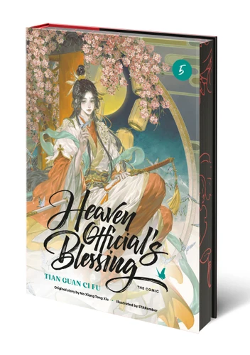 Heaven Official's Blessing (The Comic), Volume 5: Tian Guan Ci Fu (Heaven Official's Blessing (Manhua)) book cover by Mo Xiang Tong Xiu