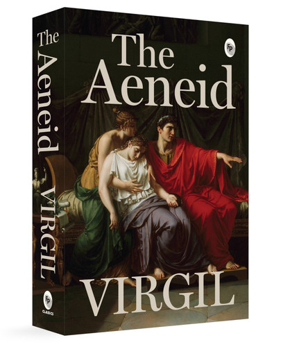 The Aeneid book cover by Virgil