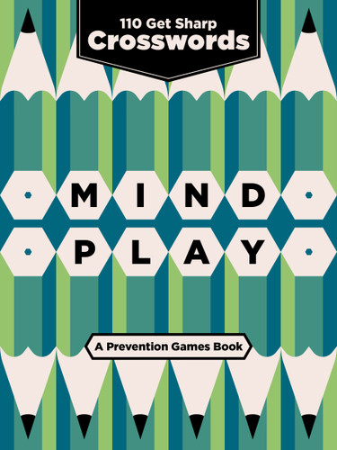 Mind Play: 110 Get Sharp Crosswords (A Prevention Games Book) (Prevention Games) book cover by Prevention
