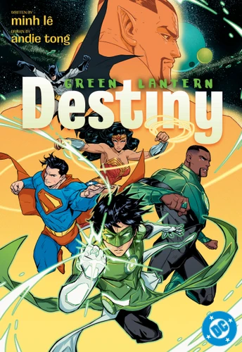 Green Lantern: Destiny book cover by Minh Le