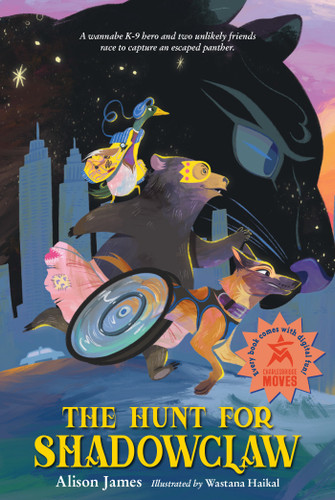 The Hunt for Shadowclaw book cover by Alison James