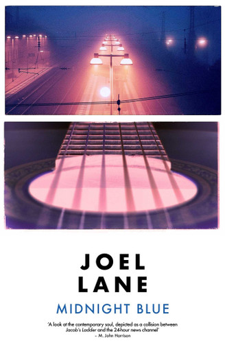 Midnight Blue book cover by Joel Lane