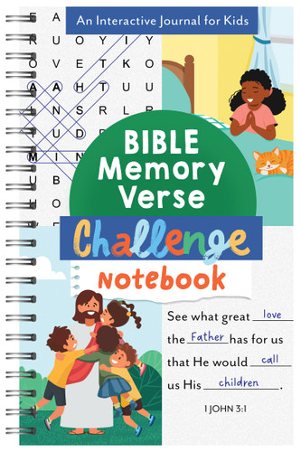 Bible Memory Verse Challenge Notebook: An Interactive Journal for Kids book cover by Jean Fischer
