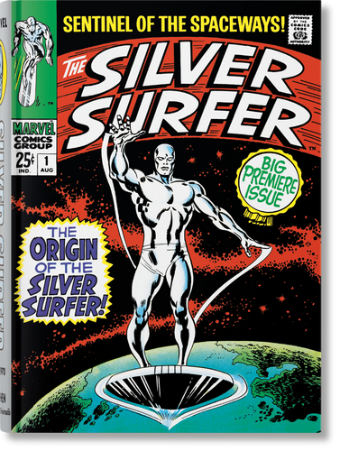 Marvel Comics Library. Silver Surfer. 1968–1970 (Bibliotheca Universalis) book cover by Wolk, Douglas